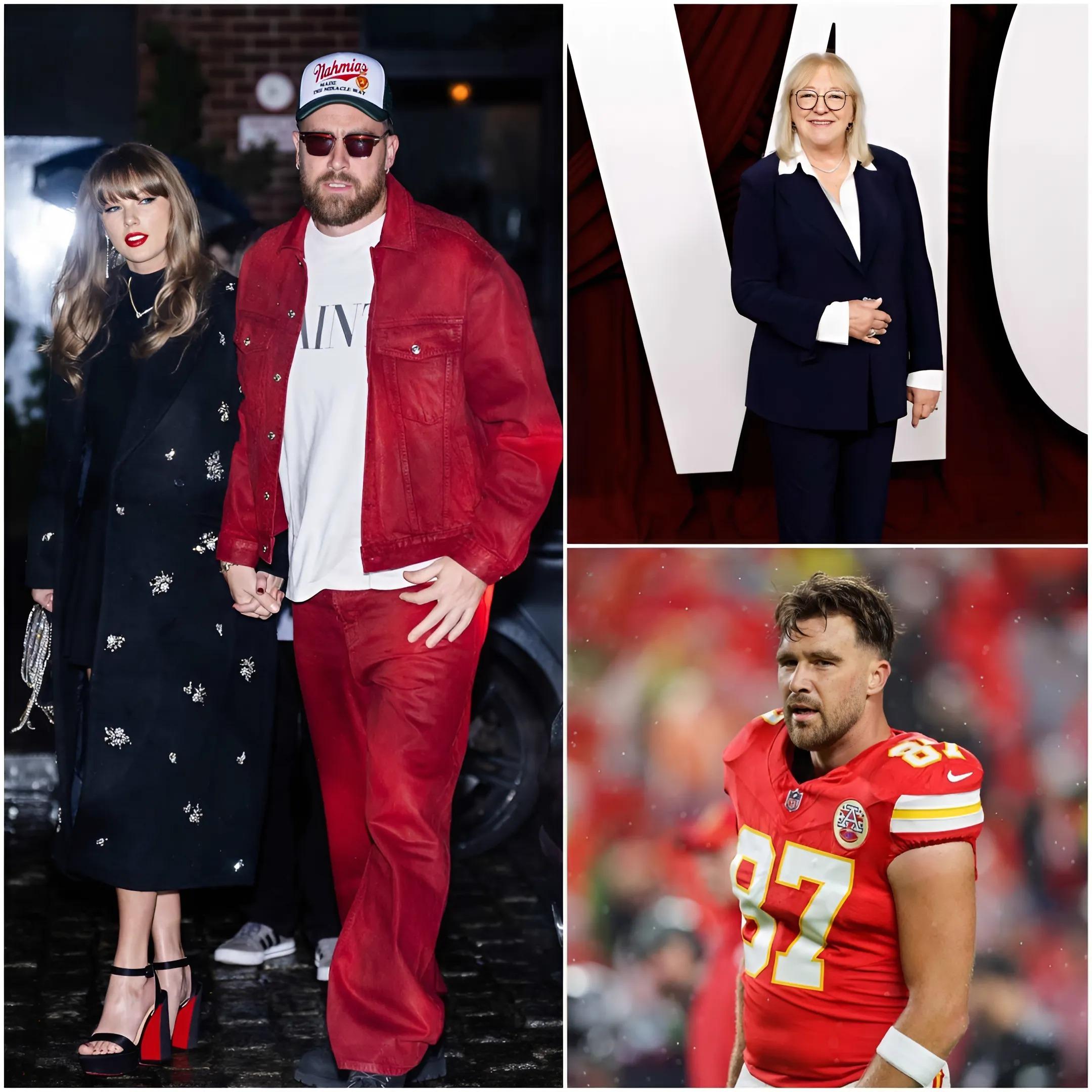 Is Travis Kelce About to Become a Dad? Mom Donna Sparks Frenzy with Heart Emoji, Fans Convinced Taylor Swift Is Expecting! See more in the comments - News